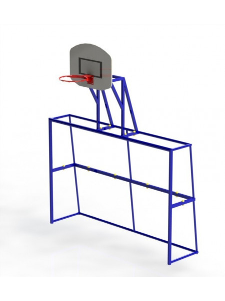 Ворота футбольні з баскетбольним щитом